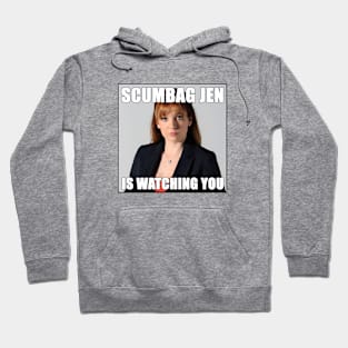 Scumbag Jen is Watching You | Funny The It Crowd Meme Hoodie